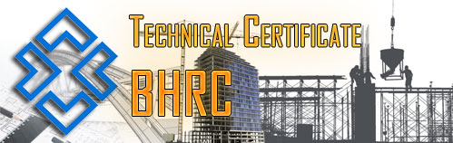 Technical Certificate of Road, Housing and Urban Development Research Center 
