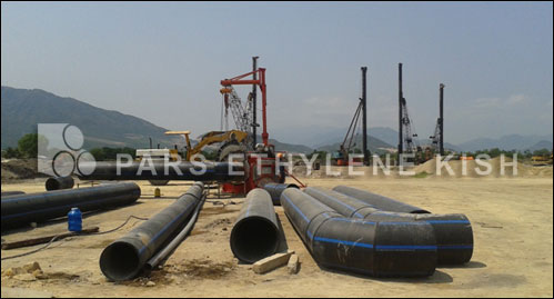 HDPE Pipe in power plant